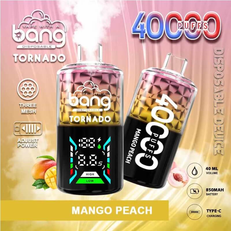 Bang Tornado 40000 Puffs Disposable Vape - Image 4