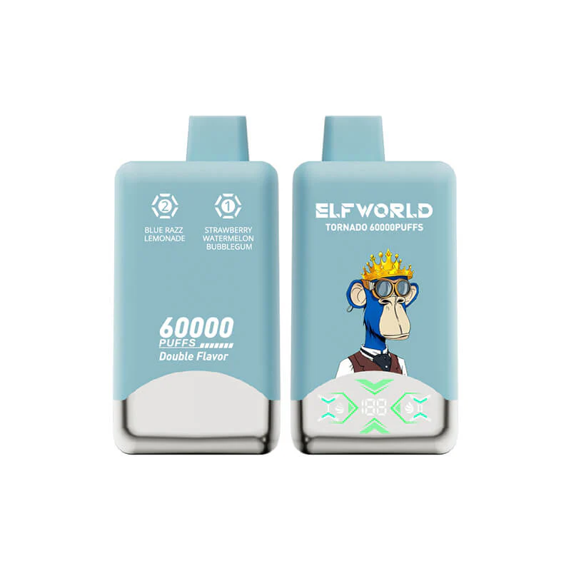 ELFWORLD Tornado 60000 Puffs Dual Flavors Disposable Vape - Image 3