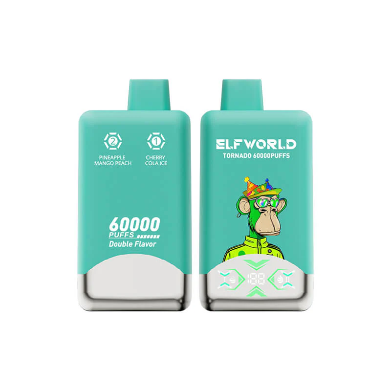 ELFWORLD Tornado 60000 Puffs Dual Flavors Disposable Vape - Image 5
