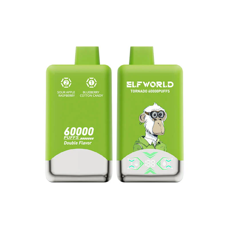ELFWORLD Tornado 60000 Puffs Dual Flavors Disposable Vape - Image 7