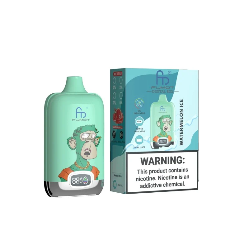 Fumot Digital Box 12000 Puffs Disposable Vape - Image 10