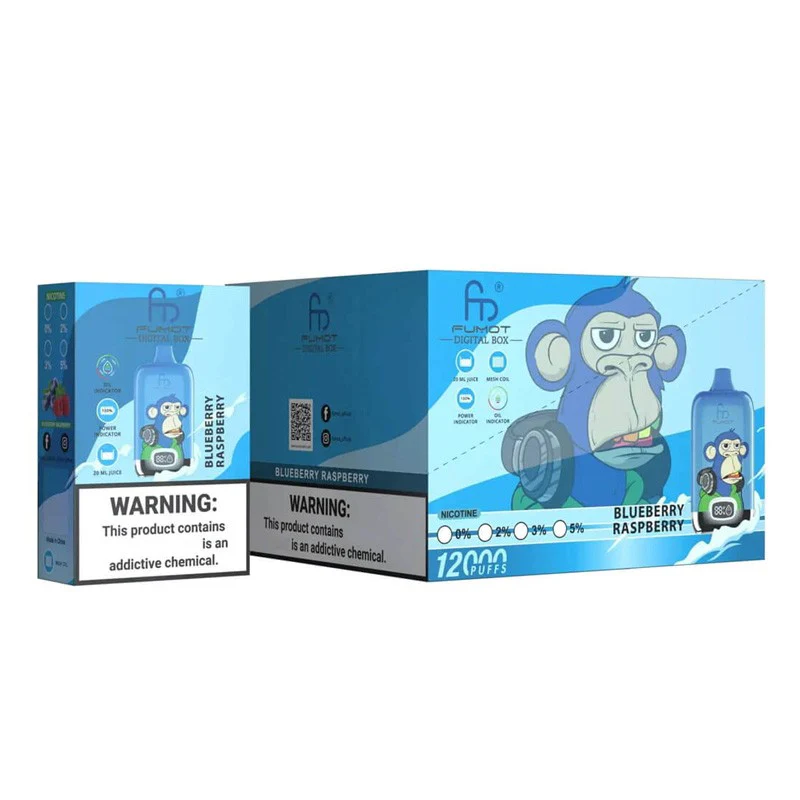Fumot Digital Box 12000 Puffs Disposable Vape - Image 14