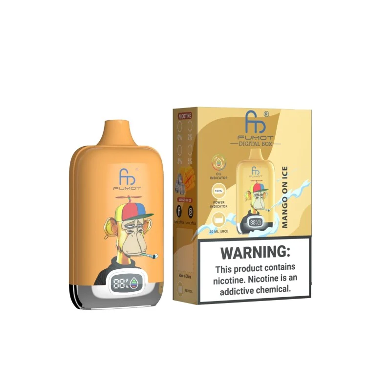 Fumot Digital Box 12000 Puffs Disposable Vape - Image 9