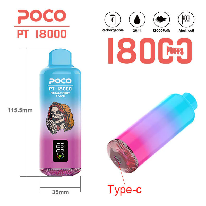 POCO PT 18000 Puffs Disposable Vape - Image 5