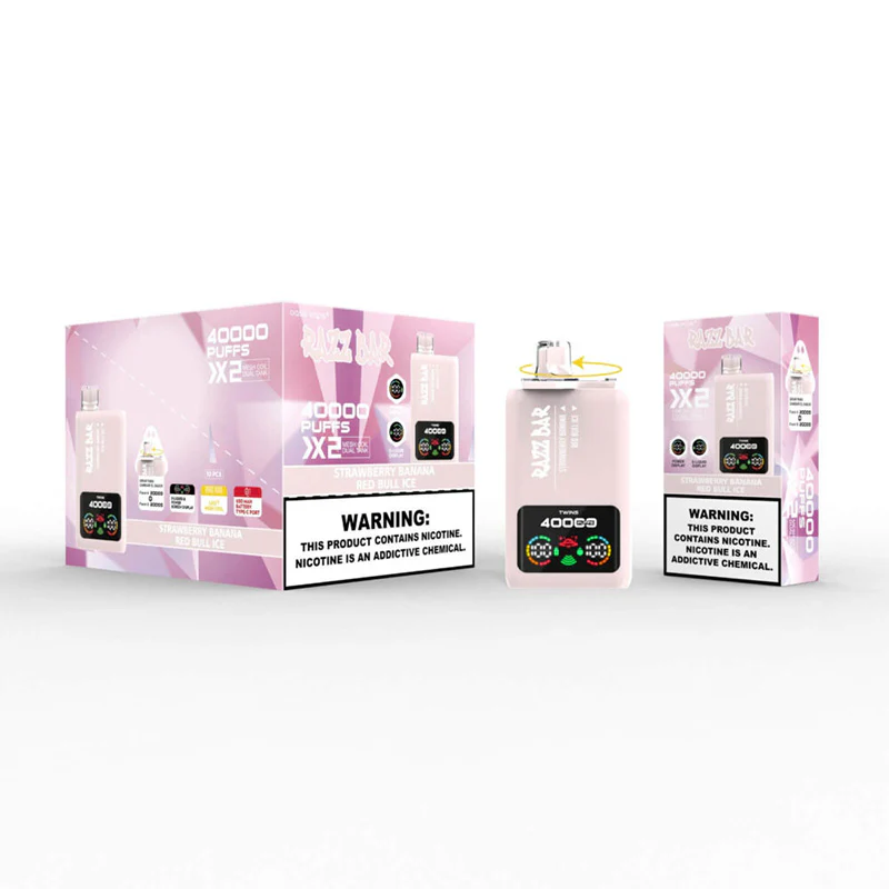 Razz Bar 40000 Double Flavors Disposable Vape - Image 5