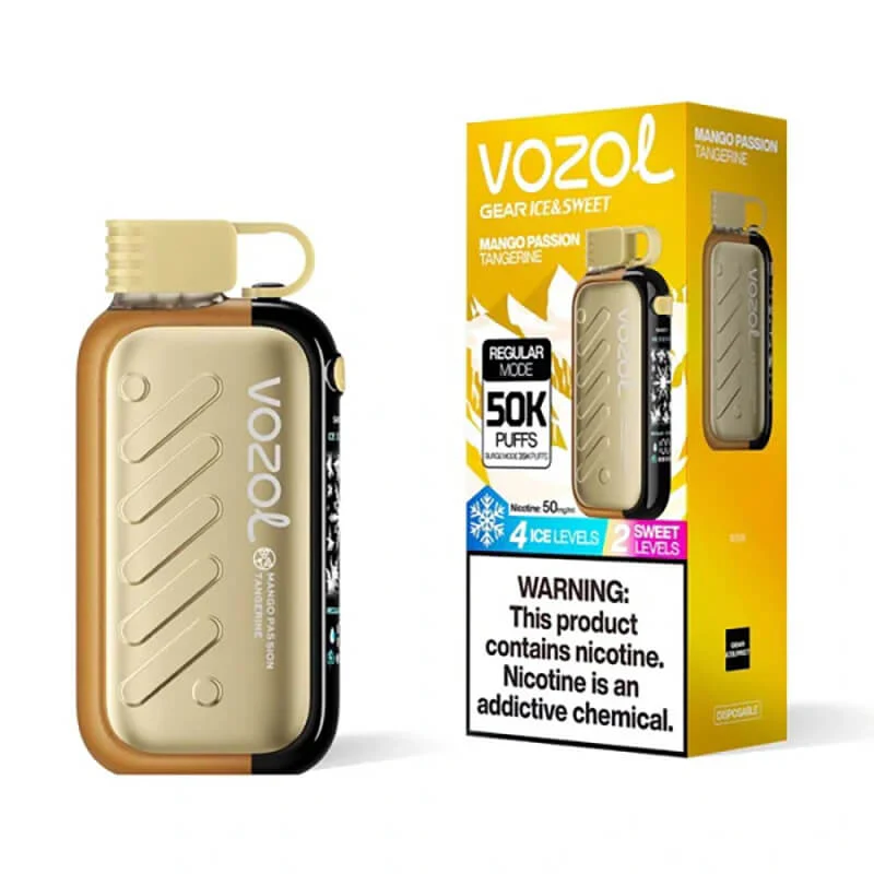 Vozol Gear 50000 Puffs Ice & Sweet Adjustable Disposable Vape - Image 6